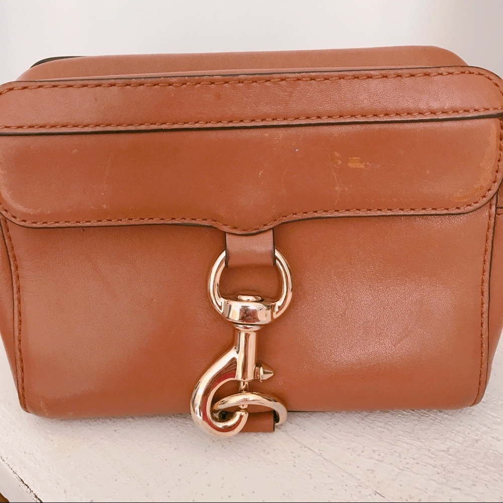 Rebecca Minkoff Leather Camera Bag Crossbody